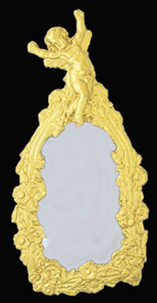 UNIQUE MINIATURES - 1 Inch Scale Dollhouse Miniature - Ornate Mirror (UMOM8)