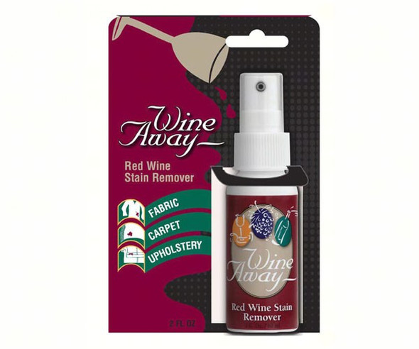 WINE AWAY - Red Wine Stain Remover on Header Card (2 oz bottle) WA66002HC 088621660025