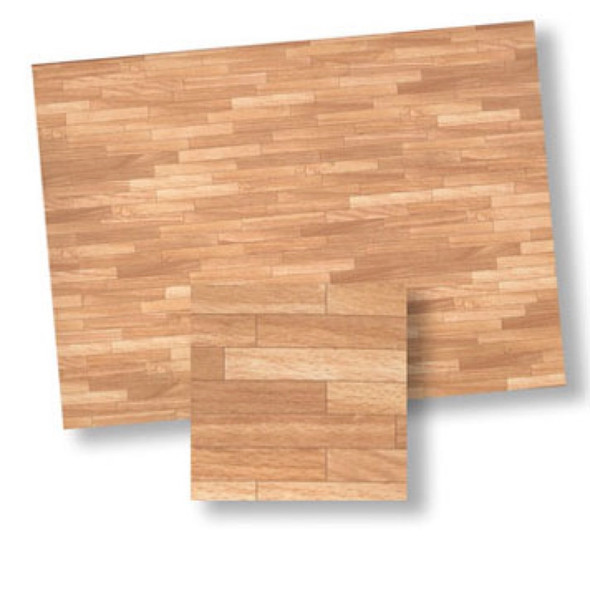 WORLD MODEL - 1" Scale Dollhouse Miniature - Parquet Flooring (3 pieces) (34601)