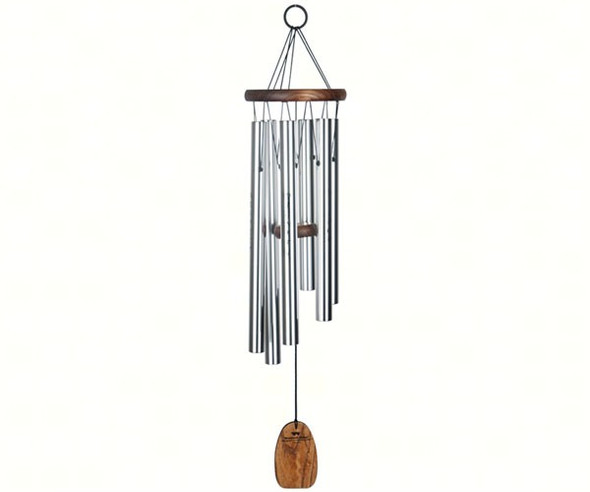 WOODSTOCK CHIMES - Affirmation Virtues (Decorated Design) - Wind Chime WOODAFVSB 028375285716