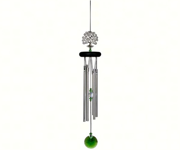 WOODSTOCK CHIMES - Tree of Life (Decorated Design) - Wind Chime WOODWFTE 028375275113