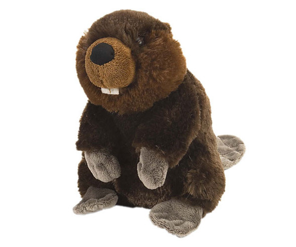 WILD REPUBLIC - Beaver 8" Plush Animal Toy WR10854 092389108545