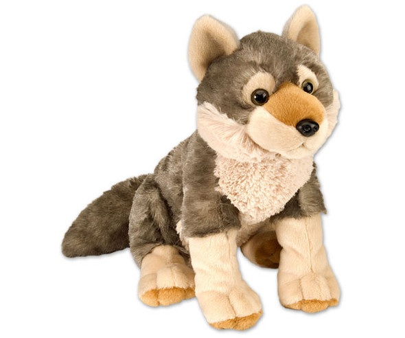 WILD REPUBLIC - Wolf 12" Plush Animal Toy WR10963 092389109634