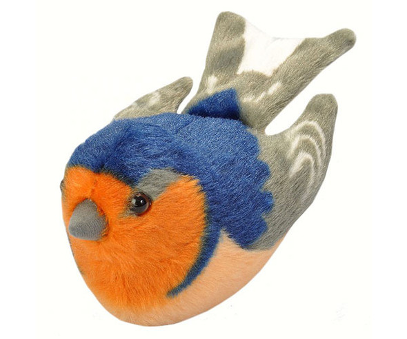 WILD REPUBLIC - Barn Swallow Plush Toy Bird with Sound WR19491 092389194913