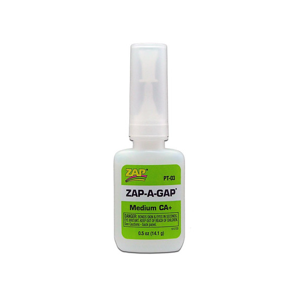 Zap-A-Gap CA+ 1/2 oz. Glue (03) 087093004269