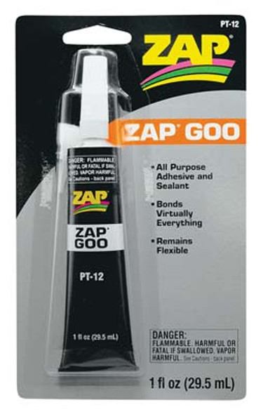 PT12 Zap-A-Dap-A-Goo 1 oz Adhesive (PT12) 087093004283