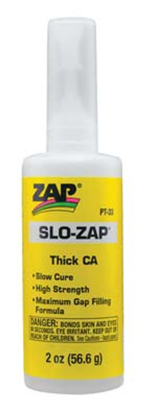 PT33 Slo-Zap CA 2 oz Adhesive (PT33) 087093004528