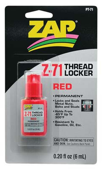 PT71 Red Thread Locker .20 oz (PT71) 087093001381