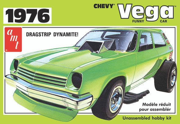 OakridgeStores.com | AMT - 1/25 1976 Chevy Vega Funny Car - Plastic Model Car Kit (1156) 849398035405