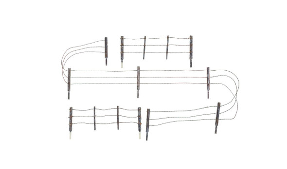 OakridgeStores.com | WOODLAND SCENICS - HO Scale Barbed Wire Fence (A2980) 724771029809