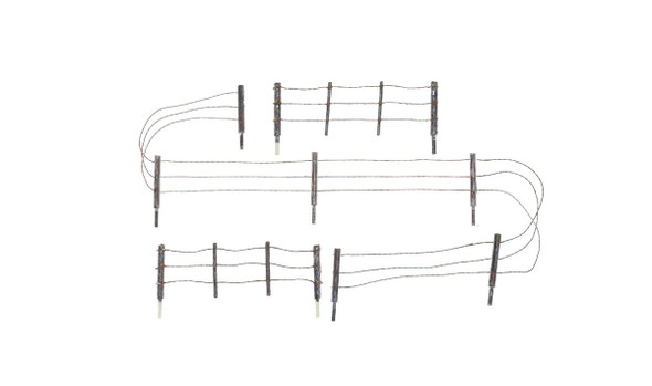 OakridgeStores.com | WOODLAND SCENICS - N Scale Barbed Wire Fence (A2990) 724771029908