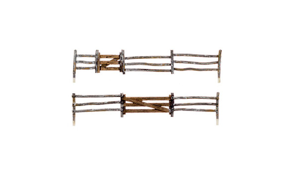 OakridgeStores.com | WOODLAND SCENICS - O Scale Log Fence (A3001) 724771030010