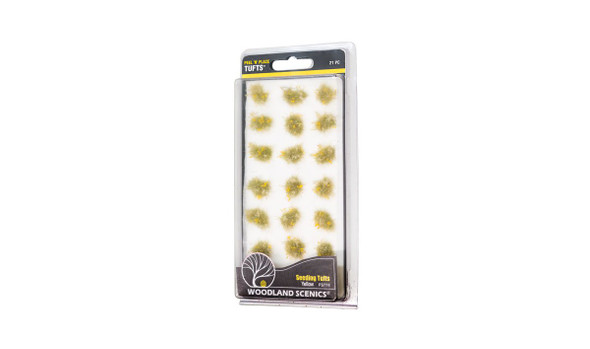 OakridgeStores.com | WOODLAND SCENICS - Yellow Seeding Tufts - Model and Diorama Landscaping (FS774) 724771007746