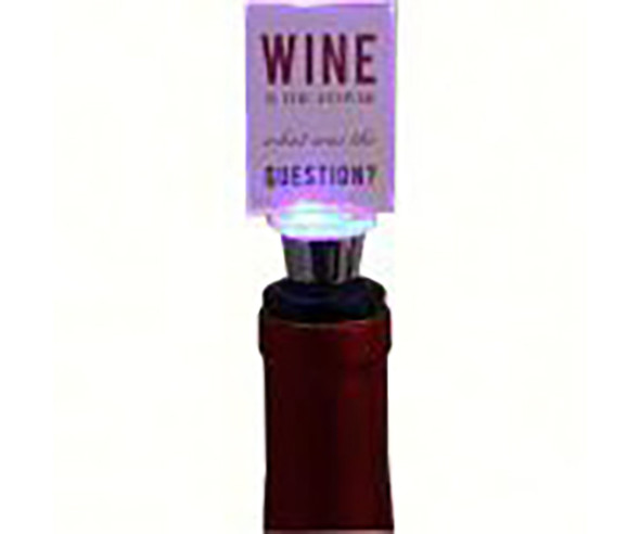 OakridgeStores.com | Bella Vita - ABS Drink Wine Bottle Stopper (ABSDRINKWINE) 822372640215