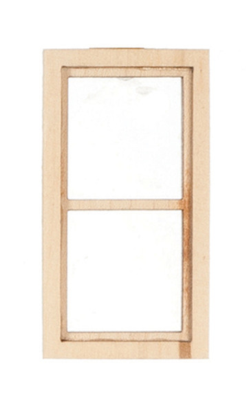 OakridgeStores.com | ALESSIO - 1/2 Scale 1 Over 1 Single Window - Dollhouse Miniature (411HS)