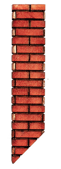 OakridgeStores.com | ALESSIO - Narrow Oil Burner Chimney - Dollhouse Miniature (504)