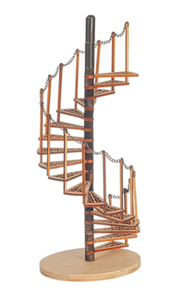 OakridgeStores.com | ALESSIO - Spiral Staircase - Dollhouse Miniature (84)