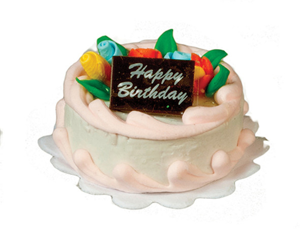OakridgeStores.com | AZTEC - White Cake - Dollhouse Miniature (B0245)