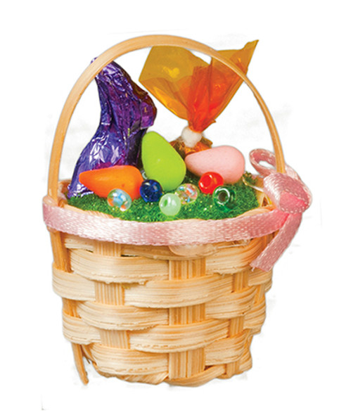 OakridgeStores.com | AZTEC - Easter Basket - Dollhouse Miniature (B0322)