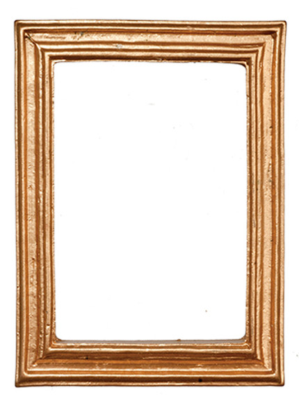 OakridgeStores.com | AZTEC - Gold Frame, 2X3 - Dollhouse Miniature (B0424)