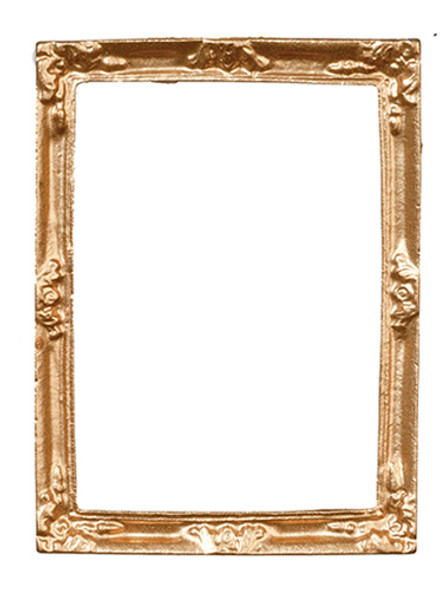 OakridgeStores.com | AZTEC - Gold Frame, 1.75X2 - Dollhouse Miniature (B0429)