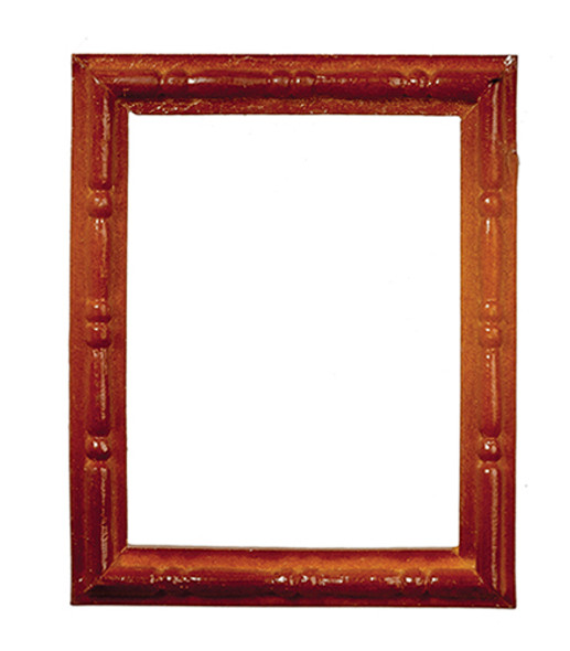 OakridgeStores.com | AZTEC - Brown Frame, 1.5X2 - Dollhouse Miniature (B0434)