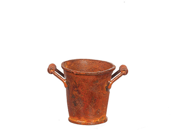 OakridgeStores.com | AZTEC - Small Bucket Rust - Dollhouse Miniature (EIWF580)