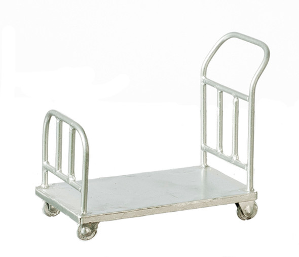 OakridgeStores.com | AZTEC - Silver Utility Cart - Dollhouse Miniature (EIWF586)