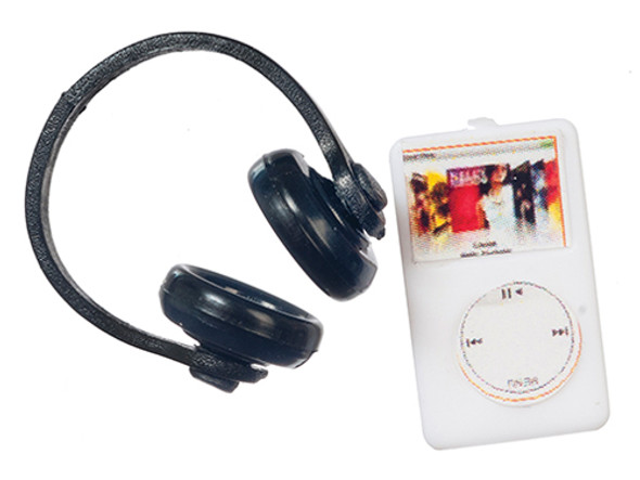 OakridgeStores.com | AZTEC - Mp3 and Head Phones - Dollhouse Miniature (G7343)