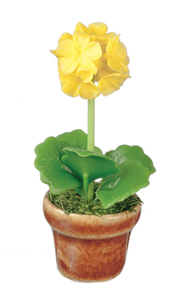 OakridgeStores.com | AZTEC - Allium In Pot Yellow - Dollhouse Miniature (G7384)