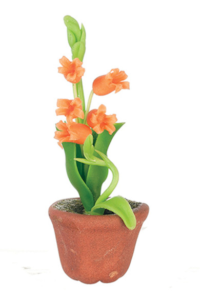 OakridgeStores.com | AZTEC - Lilies In Pot Orange - Dollhouse Miniature (G7473)