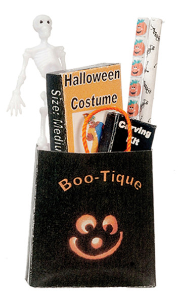 OakridgeStores.com | AZTEC - Halloween Shop.Bag/Filled - Dollhouse Miniature (SH0039)