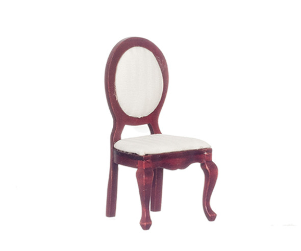 OakridgeStores.com | AZTEC - Side Chair Ivory Stripe - Dollhouse Miniature (T3581)