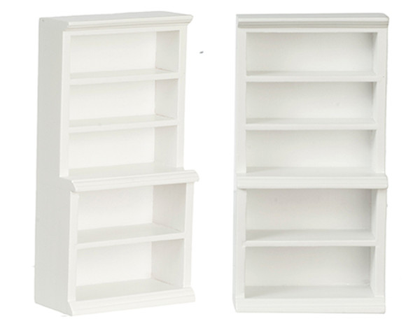 OakridgeStores.com | AZTEC - Store Shelf, White - Dollhouse Miniature (T5012)