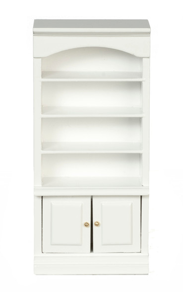 OakridgeStores.com | AZTEC - Bathroom Cupboard White - Dollhouse Miniature (T5611)