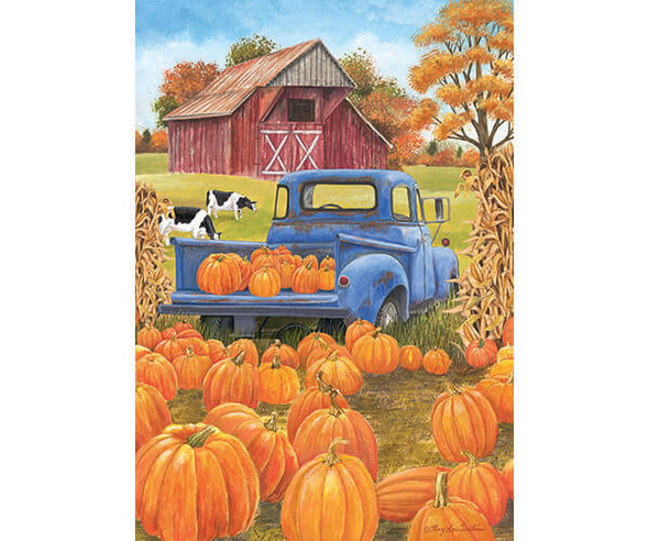OakridgeStores.com | Briarwood Lane - Pumpkin Patch Pickup Garden Flag (BLG00482) 818138020971