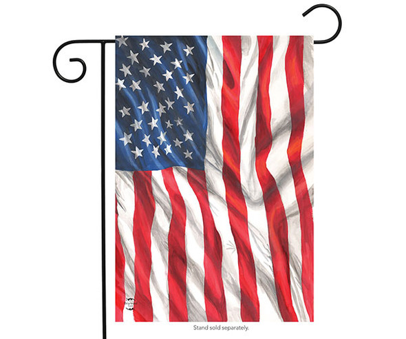 OakridgeStores.com | Briarwood Lane - American Flag Garden Flag (BLG00590) 818138024351