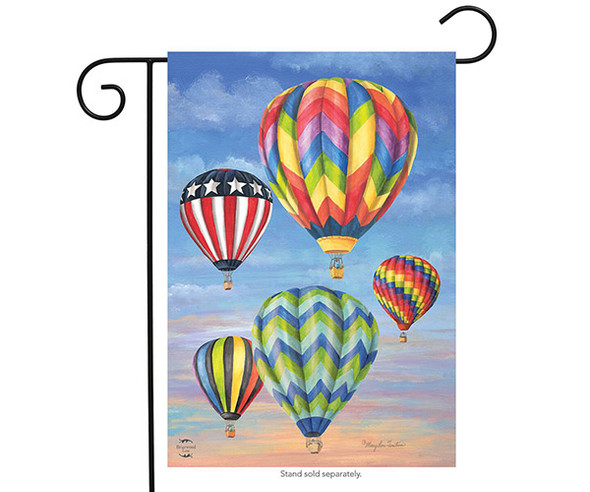 OakridgeStores.com | Briarwood Lane - Hot Air Balloons Garden Flag (BLG00611) 818138025112