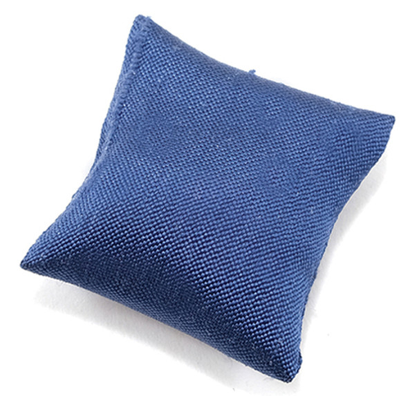 OakridgeStores.com | Barbara Obrien - Pillow: Navy Blue - Dollhouse Miniature (80016)