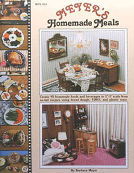 OakridgeStores.com | Boynton Books - Meyer's Homemade Meals Book - Dollhouse Miniature (012)