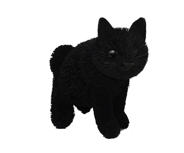 OakridgeStores.com | Brushart - Black Cat Sitting 16 inch Figurine (BRUSH01884) 645194206274