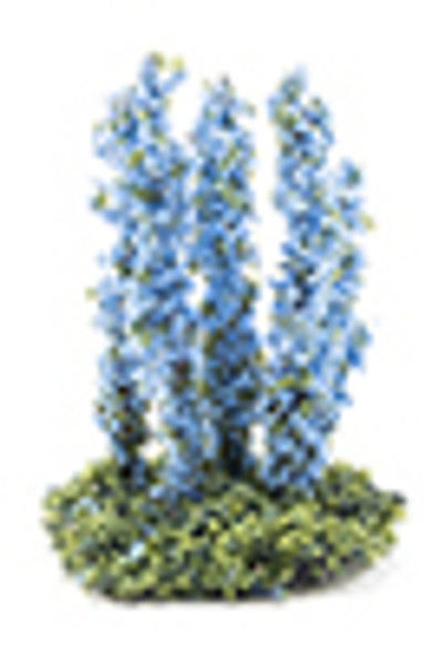 OakridgeStores.com | CREATIVE ACCENTS BY BILL LANKFORD - Larkspur Flower, Blue (5 pieces) - Dollhouse Miniature (LSP01)