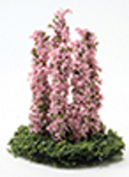 OakridgeStores.com | CREATIVE ACCENTS BY BILL LANKFORD - Larkspur Flower, Pink (5 pieces) - Dollhouse Miniature (LSP09)