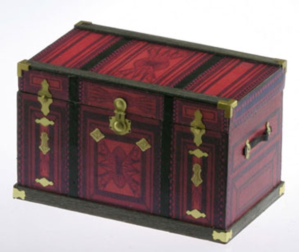OakridgeStores.com | CATS PAW - CATS PAW Lithograph Wooden Trunk Kit, Western 2 - Dollhouse Miniature (CPT114)
