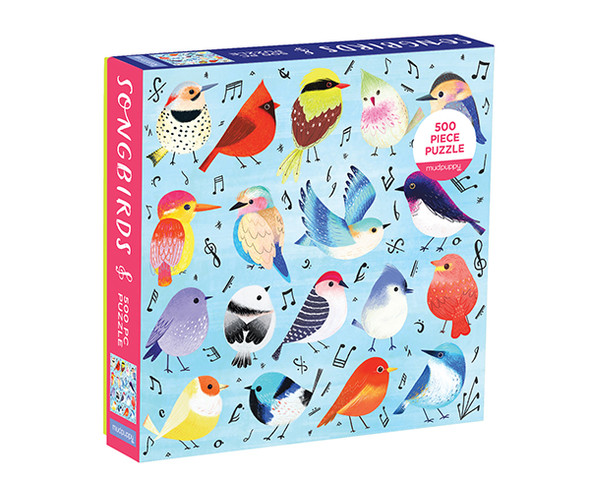 OakridgeStores.com | Chronicle Books - Songbirds 500 Pc Family Puzzle (CB9780735357655) 9780735357655