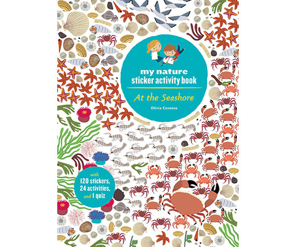 OakridgeStores.com | Chronicle Books - At the Seashore My Nature Sticker Activity Book (CB9781616894610) 9781616894610