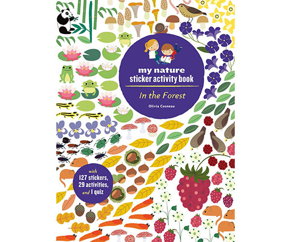 OakridgeStores.com | Chronicle Books - In the Forest My Nature Sticker Activity Book (CB9781616897857) 9781616897857