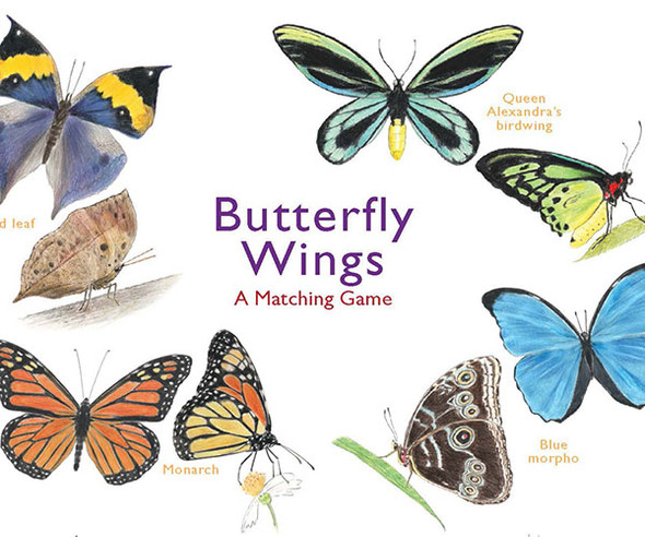 OakridgeStores.com | Chronicle Books - Butterfly Wings A Matching Game (CB9781786272850) 9781786272850