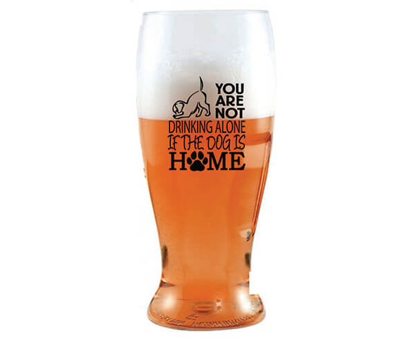 OakridgeStores.com | Zee's Creations - You Are Not Drinking Alone if the Dog is Home EVER Drinkware Beer Tumbler (D5) 817441018514