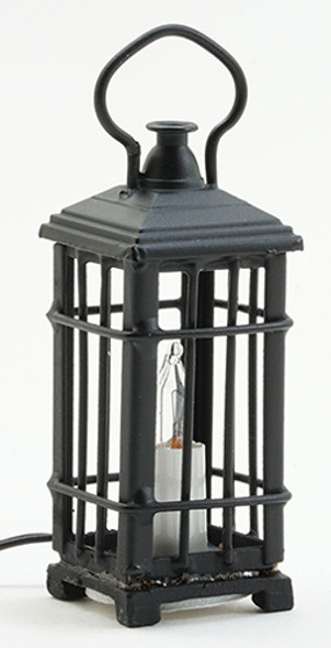 OakridgeStores.com | MINIATURE HOUSE - Black Lantern, 12V - Dollhouse Miniature (1062)
